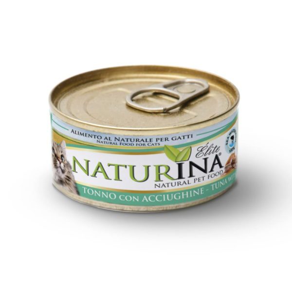 naturina dla kota elite tunczyk anchois