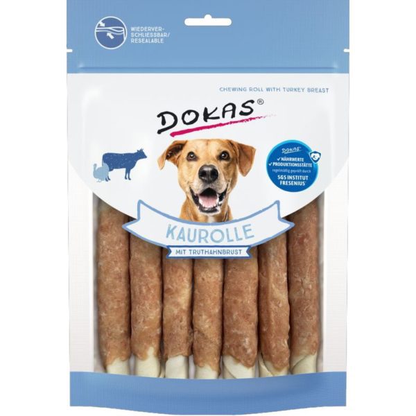 DOKAS ROLKI Z INDYKIEM 190G